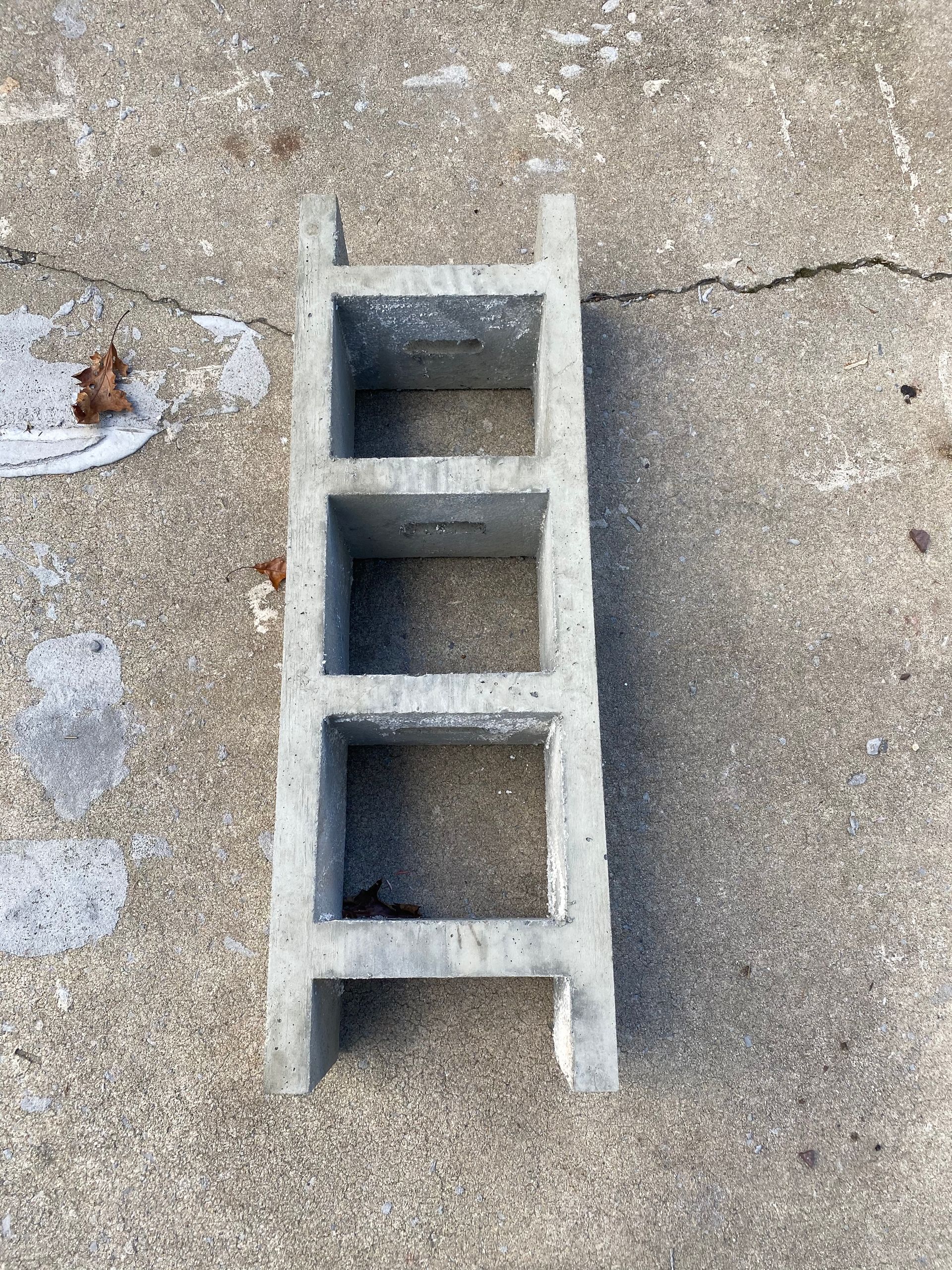 Large precast concrete panel during fabrication